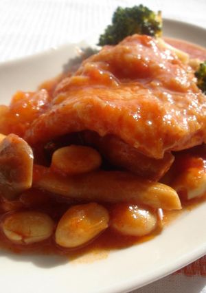 鶏肉の柔らか～トマト煮-レシピのメイン写真