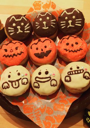HMドーナツ de ハロウィンの仲間たち-レシピのメイン写真
