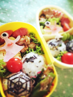 ハロウィンにも!ミギーの簡単キャラ弁-レシピのメイン写真