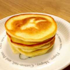 รูปของ 卵•HMなし！ふわもちお豆腐パンケーキ♡