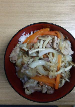簡単！野菜丼☆-レシピのメイン写真