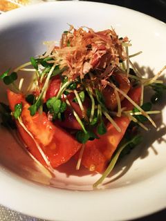 さっぱりトマトとかいわれのおかか和え-レシピのメイン写真