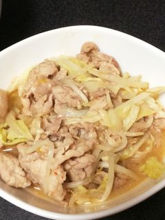 回鍋肉風キャベツと豚コマの炒め物-レシピのメイン写真