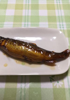 鮎の甘露煮-レシピのメイン写真