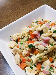 “給食の”いり豆腐-レシピのメイン写真