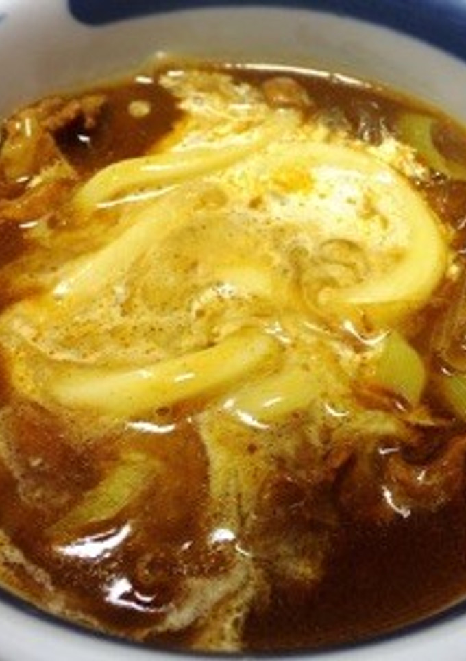 超簡単*✰和風カレーうどん-レシピのメイン写真