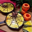 ハロウィン♡スキレットでスイートポテト