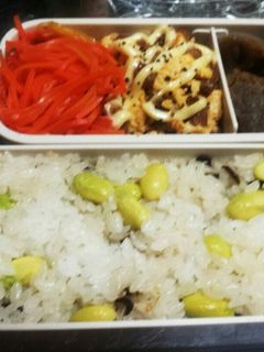 お弁当に☆簡単枝豆ご飯☆-レシピのメイン写真