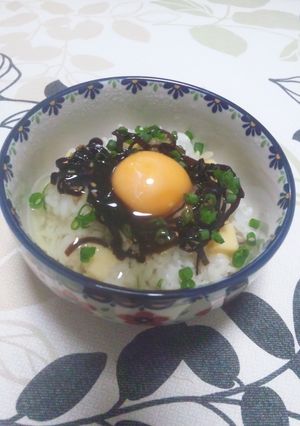 チーズとしそ昆布のTKG-レシピのメイン写真