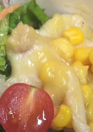 驚きの柔らかさ!鶏ムネ肉でコーンスープ味-レシピのメイン写真