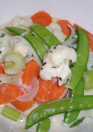 カラフル野菜のクリーム煮-レシピのメイン写真