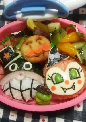 ハロウィン☆ばいきんまん&ドキンちゃん-レシピのメイン写真