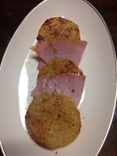 長芋とハムのオリーブオイルソテー-レシピのメイン写真