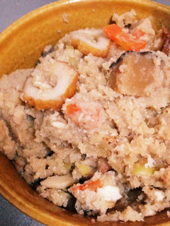 しいたけ茶でおからの煮物-レシピのメイン写真