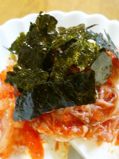 のせるだけ☆キムチ冷奴-レシピのメイン写真