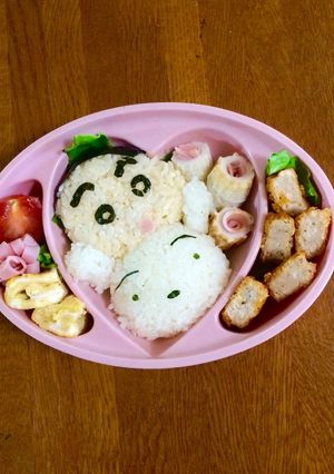 簡単♪キャラ弁♪クレヨンしんちゃん♪-レシピのメイン写真