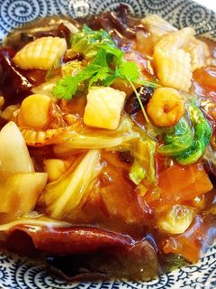 簡単手軽な海鮮中華丼♪-レシピのメイン写真