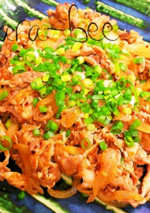 豚コマと玉ねぎの食べラー&焼肉のタレ炒め-レシピのメイン写真