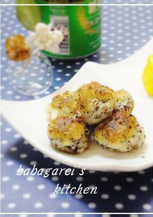 簡単おつまみ☆はんぺん団子ゆかり風味-レシピのメイン写真