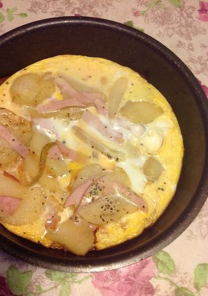 ふんわり、スパニッシュオムレツ-レシピのメイン写真