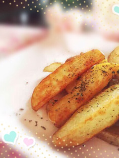 揚げ焼きヘルシー♡フライドポテト-レシピのメイン写真
