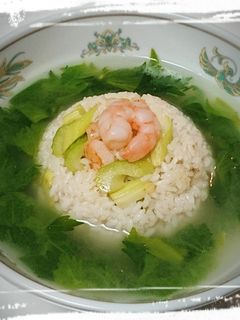 セロリまるごとスープチャーハン-レシピのメイン写真