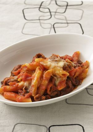 牛肉とチーズのペンネ-レシピのメイン写真
