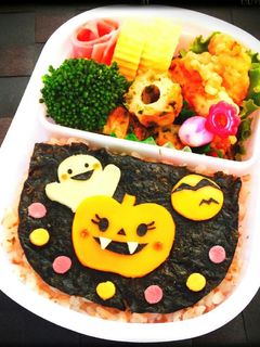 秋の遠足に♪ハロウィンのお弁当…☆★☆-レシピのメイン写真