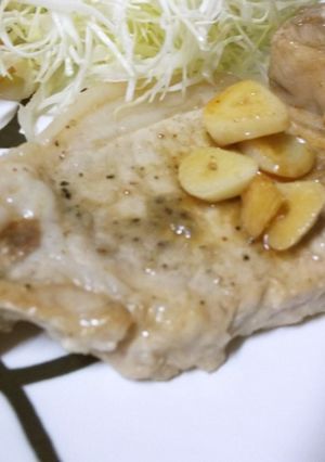 豚肉の塩ダレステーキ☆-レシピのメイン写真