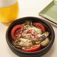 カキとトマトのアヒージョ
