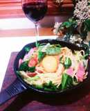 フライパンひとつで簡単おしゃれパスタ♪