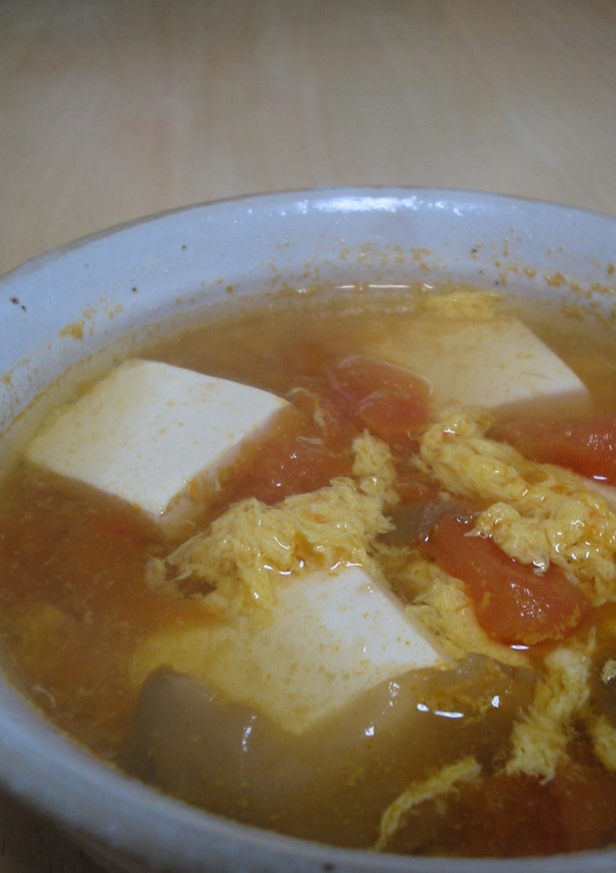 簡単♪中華風トマトスープ-レシピのメイン写真