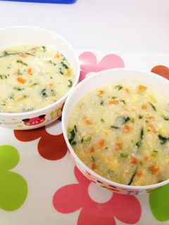 離乳食✨鮭と卵の雑炊-レシピのメイン写真