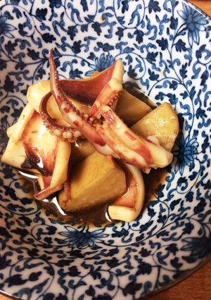 めんつゆで簡単！！いかと里芋の煮付け-レシピのメイン写真