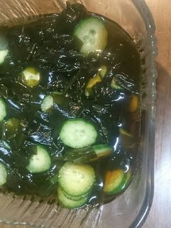 きゅうりとわかめの酢の物-レシピのメイン写真