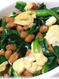 にら玉納豆和え-レシピのメイン写真