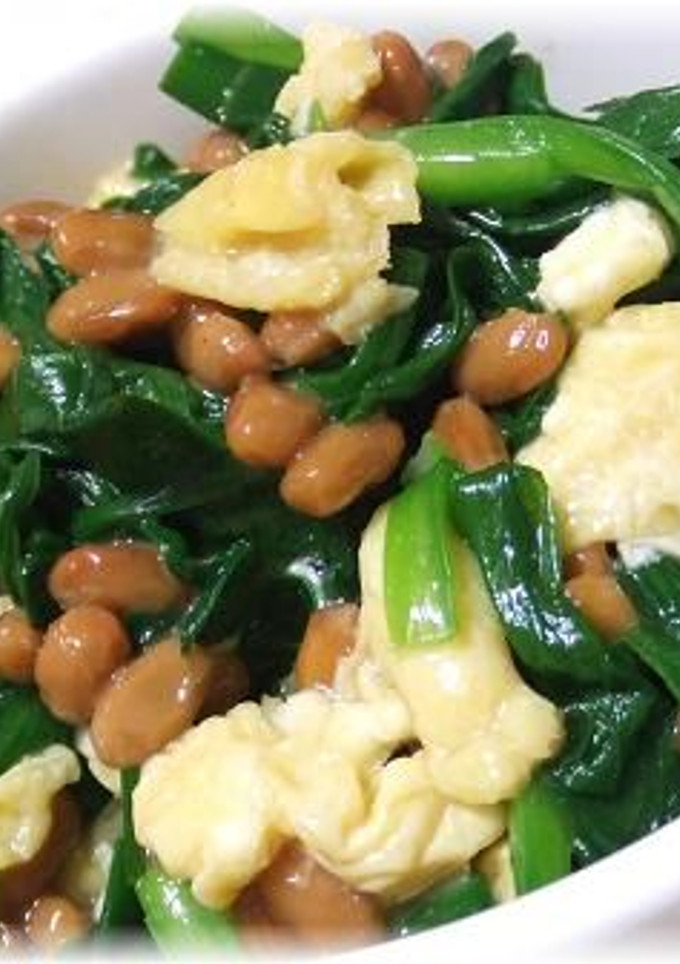 にら玉納豆和え-レシピのメイン写真
