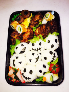 ハロウィン★ツムツム弁当-レシピのメイン写真