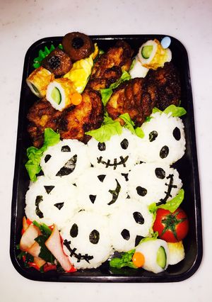 ハロウィン★ツムツム弁当-レシピのメイン写真