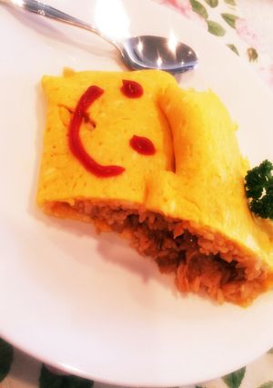 家族みんなが喜ぶ オムライス:)-レシピのメイン写真