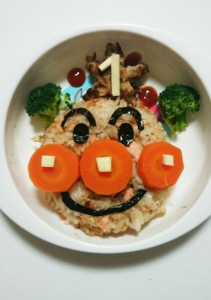 １歳誕生日☆ アンパンマンプレート❤-レシピのメイン写真