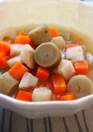 温活＆美肌！ヘルシー秋おかず・根菜スープ-レシピのメイン写真