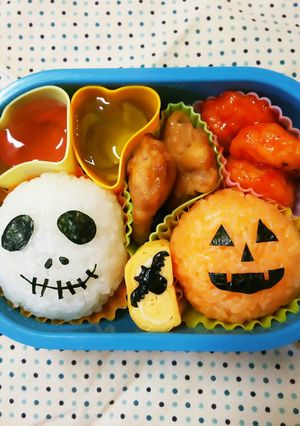 ハロウィン③★キャラ弁-レシピのメイン写真