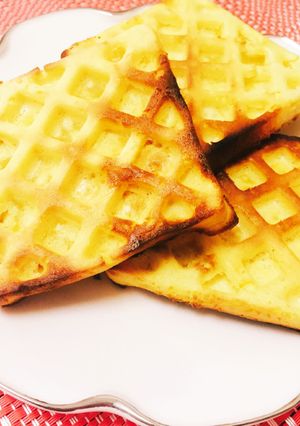 レンジで簡単☆ハニーワッフル-レシピのメイン写真