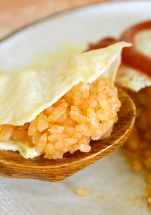 簡単☆炊飯器＆スープで作るチキンライス-レシピのメイン写真