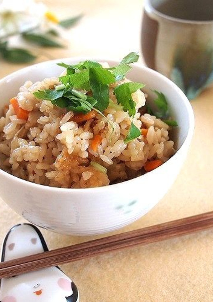 うちの鶏ごぼうめし♪-レシピのメイン写真