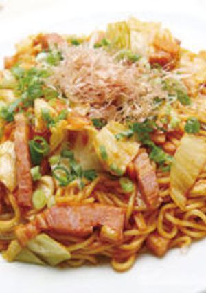 トマト味の焼きそば-レシピのメイン写真