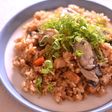 牡蠣入りカレーピラフ
