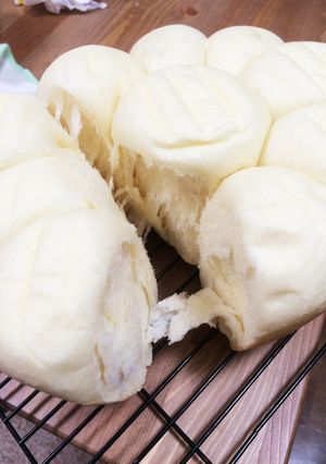白パン風 炊飯器でふんわりりんごぱん-レシピのメイン写真