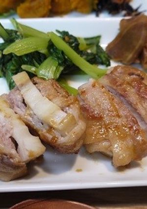 ハスの豚バラ巻き-レシピのメイン写真